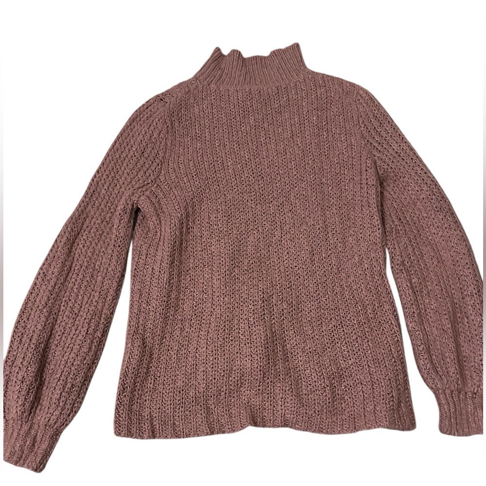 Lucky Brand Women's Turtleneck Sweater - Dusty Rose